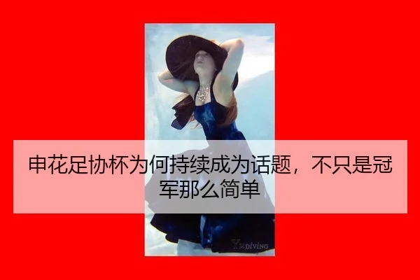 申花足协杯为何持续成为话题，不只是冠军那么简单